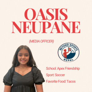 oasis neupane meet the team